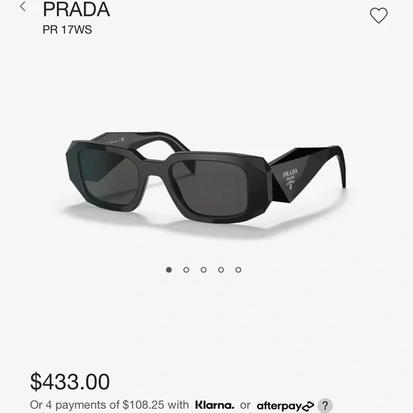 Prada sale sunglasses afterpay